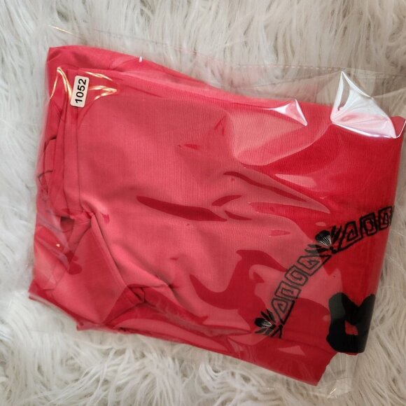 Kimono Style  Robe Chinese Embroidery Red Belted Cotton‎ Blend (Flaw) - Picture 14 of 14